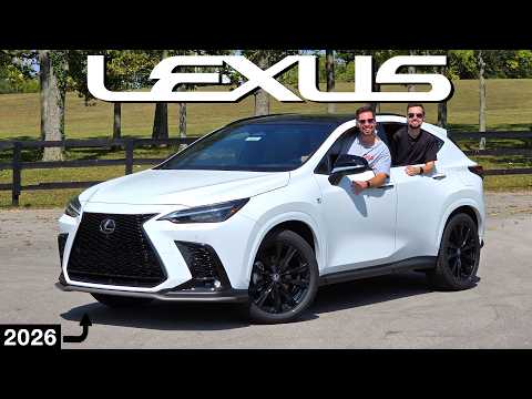 2026 Lexus NX 350 -- Some Meaningful Changes for 2026! (Better Than Rivals??)