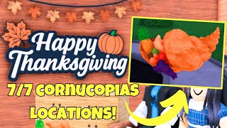 7/7 CORNUCOPIAS LOCATIONS in THANKSGIVING UPDATE! 🦃Restaurant Tycoon 3 | ROBLOX