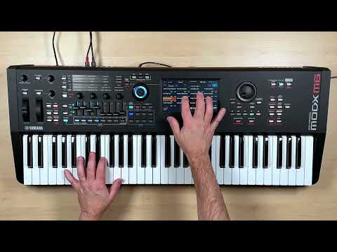 Yamaha MODX M6 Demo (ohne Sprachausgabe)