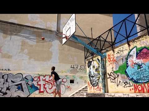 Trickshot attempt turned hilariously painful