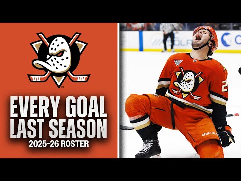 EVERY GOAL last season from the 2025-26 ANAHEIM DUCKS 🦆 #32in32