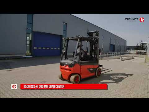 Forklift Focus - Linde E 25 L 387 (FF15242) (SOLD)