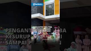 Buat Warganet Merinding, Pengantin Wanita di Kalsel Tiba-tiba Menari Sempoyongan Diduga Kesurupan