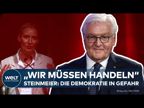 DEUTSCHLAND: „Wir müssen handeln“ – Steinmeier fordert Parteiverbot gegen Verfassungsfeinde