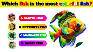 🐟🧠 Top 10 Fish GK Quiz! Test Your Fish GK Knowledge..!