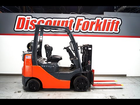 TOYOTA 8-series 8FGCU20 4,000lb LP (Propane) #6440 - Forklift for Sale