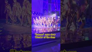 More “Intense” Aqua show on Wonder of the Seas #royalcaribbean