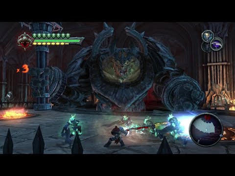 Darksiders STRAGA the 2nd last Boss | How to kill STRAGA