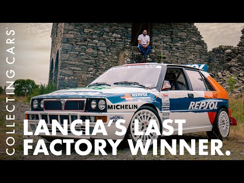 Крис Харрис управляет этой группой Lancia Delta Integrale - Ex -Carlos Sainz, Stig Blomqvist & More