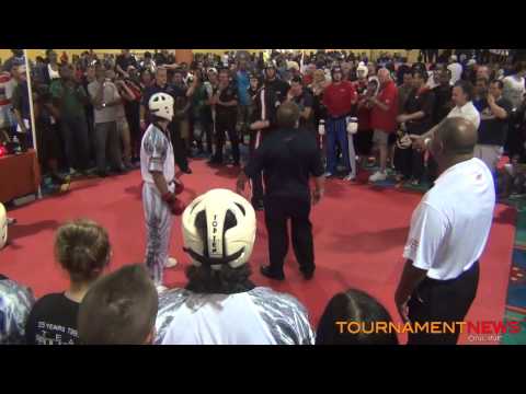 Team Paul Mitchell vs Team Austria Men's Team Fighting Round 1 at US Open 2013