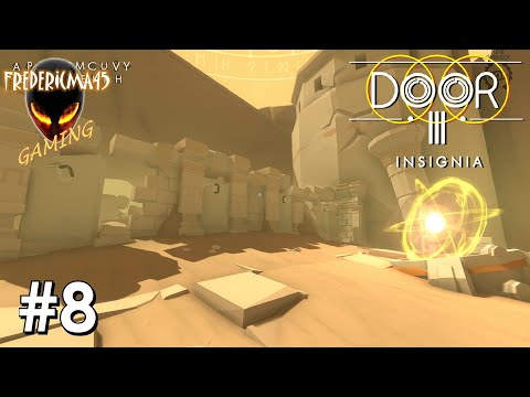 Door3:Insignia - Secret Bunker, Orange Part & Black Part / Runes 4 11 & King puzzle - Walkthrough 8
