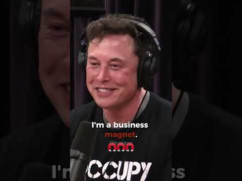 Elon Musk: "I'm a business magnet 🧲" #joerogan #elonmusk