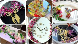 ⚡ RESIN ART TUTORIAL! AMAZING DIY EPOXY RESIN ART ⚡
