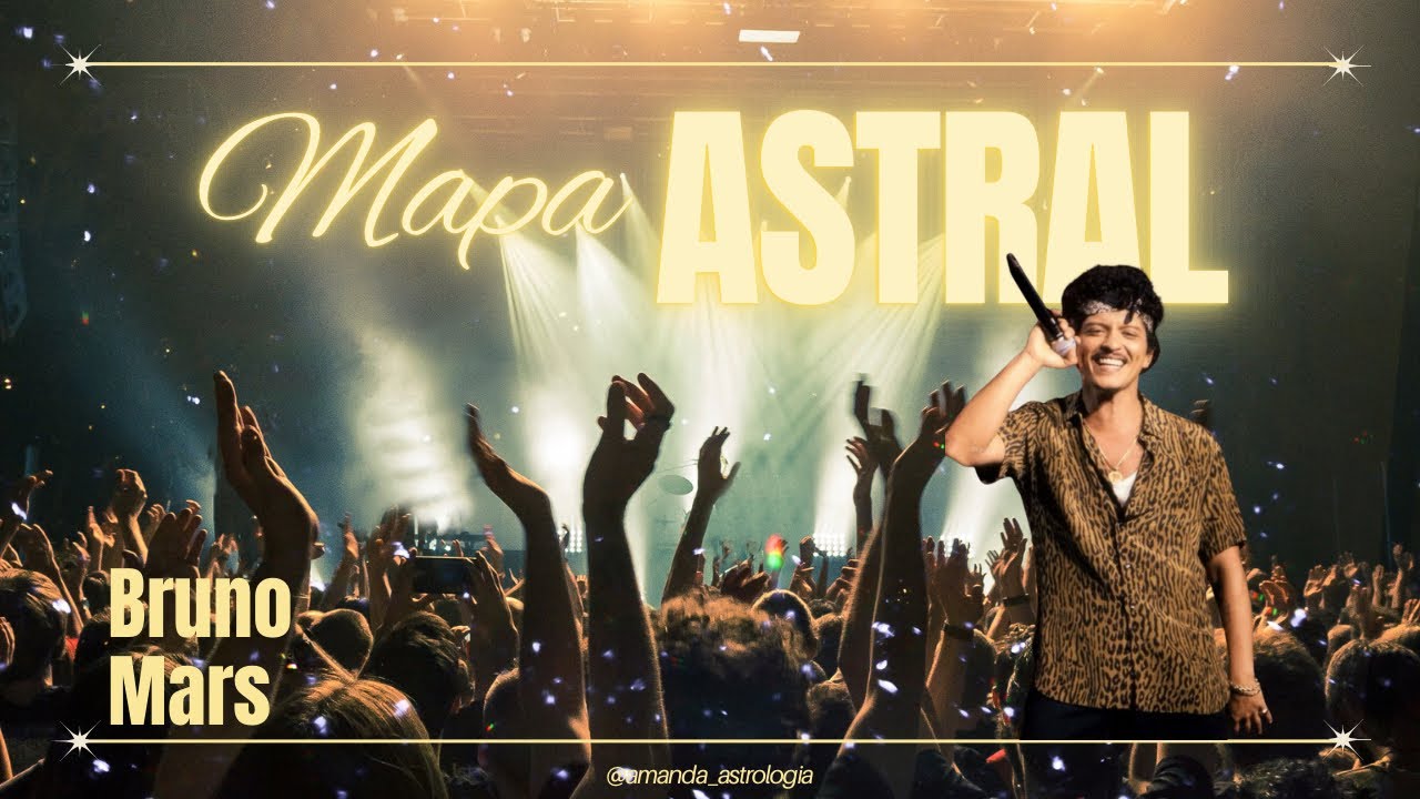 Mapa Astral do Bruno Mars