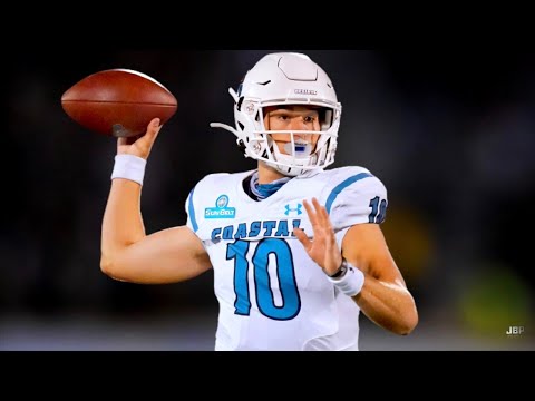 Freshman PHENOM 👀 || Coastal Carolina QB Grayson McCall 2020 Highlights ᴴᴰ