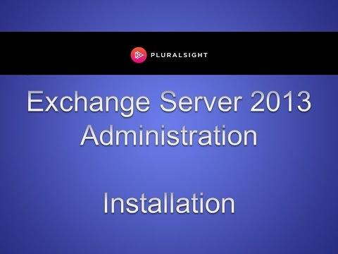 comment installer exchange 2013