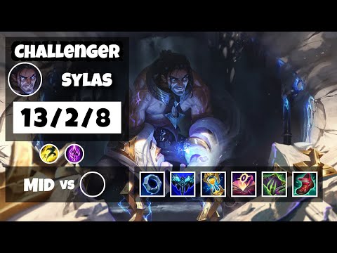 Sylas vs Miss Fortune Mid 11.6 Challenger Gameplay S11 (13/2/8) - NA