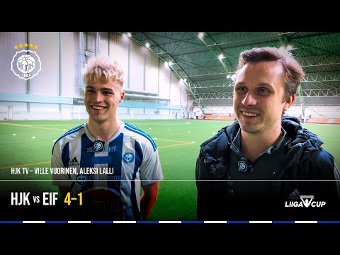 HJK vs EIF 4-1 - Ville Vuorinen ja Aleksi Lalli
