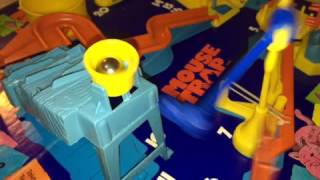 1984 version of Mouse Trap game in slow motion