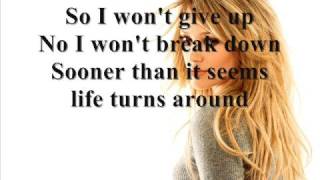 Hilary Duff - Someone&#39;s watching over me (lyrics)
