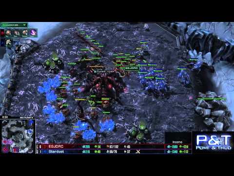 (HD737) Jaedong vs Stardust - G2 - Heart of the Swarm [FR]