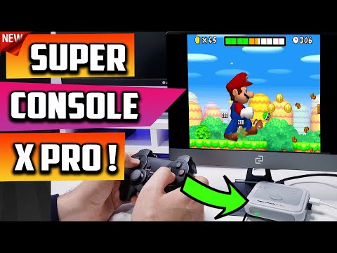 🔴SUPER CONSOLE X PRO WITH 50,000 GAMES !