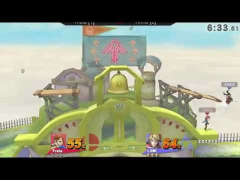 Trela (Mii Swordfighter) vs. Knife (Link)