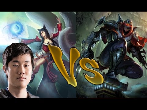 Pobelter - Winterfox - Ahri vs Zed - Ranked