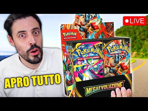 Apro TUTTI I PACK del NUOVO SET di Carte Pokémon MEGAEVOLUZIONE