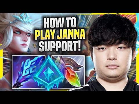 LEARN HOW TO PLAYS JANNA SUPPORT LIKE A PRO! - DRX BeryL Plays Janna SUPPORT vs Leona!