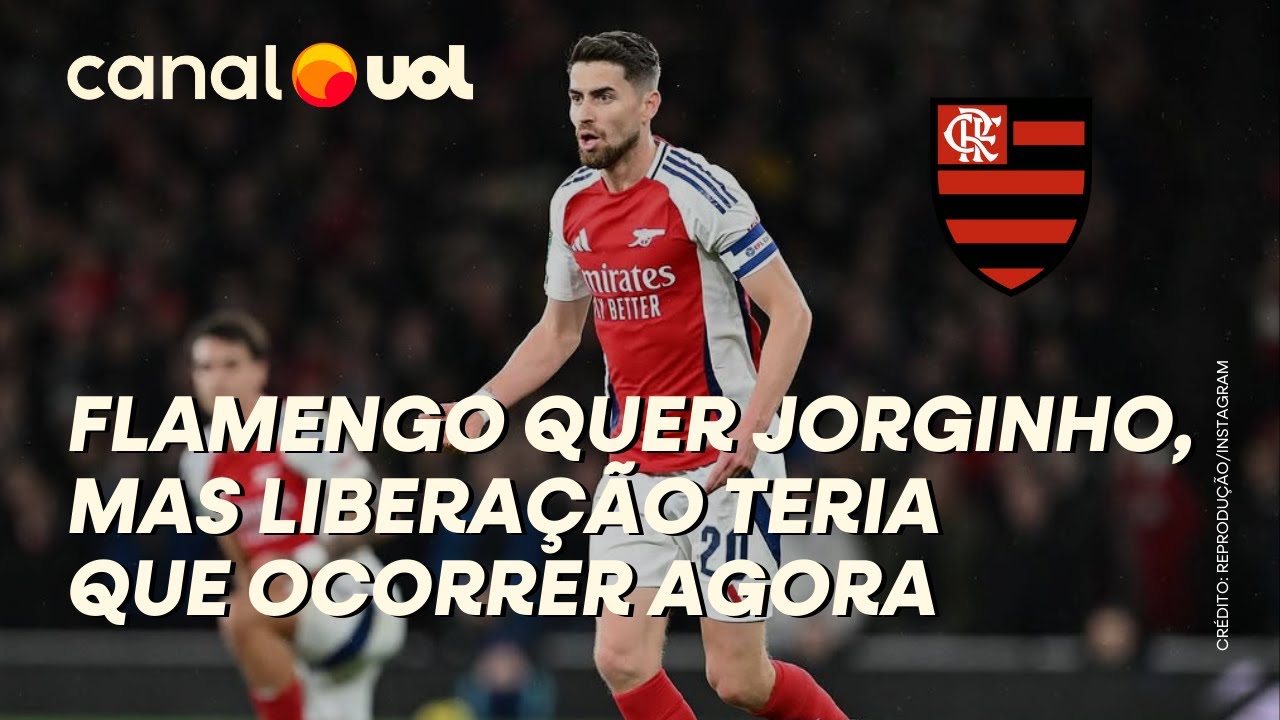 FLAMENGO QUER JORGINHO, MAS SÓ SE VOLANTE VIER AGORA; ARSENAL SINALIZA QUE LIBERAÇÃO PODE OCORRER