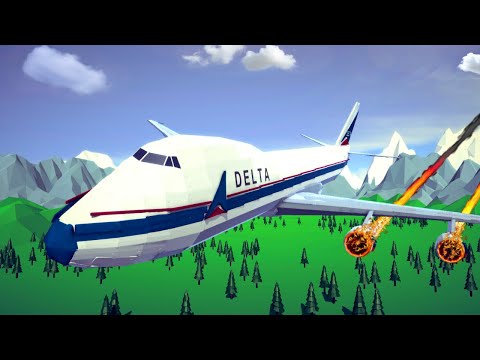 Real Airplane Disasters and Crashes #15 | Besiege