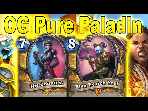 The Original Best Pure Paladin Deck Ever Yet At March of the Lich King | Hearthstone
