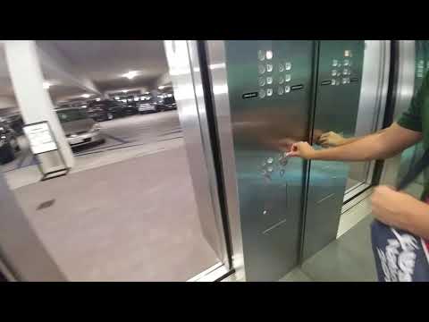 Schindler Haughton Traction Parking Elevators @ Warner Center Towers, Woodland Hills, CA
