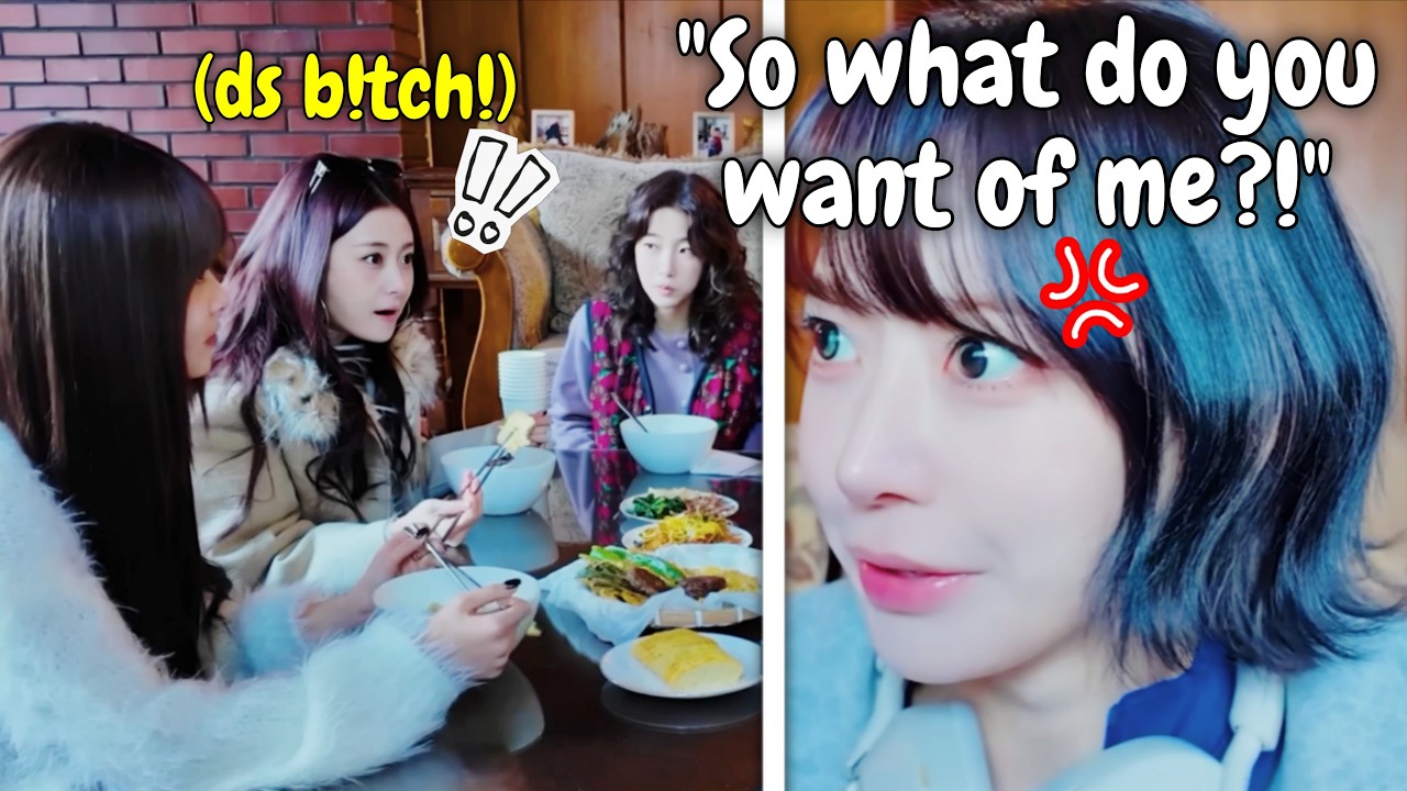 SAKURA and YUNJIN having a *NEVER-ENDING BEEF* with each other(LESSERAFIM funny moments compilation)