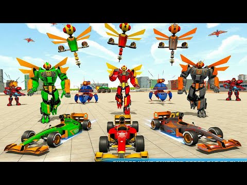 Dragonfly Robot Transforming Game | Robot Car Game | Chari Games