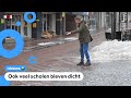Code rood: gladde stoep en wegen