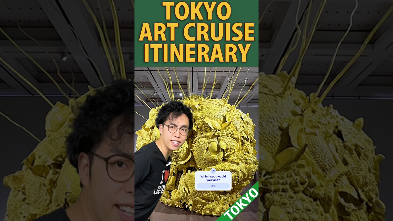 Tokyo Art Cruise Itinerary#japan #japanese #japaneseculture#shunvlogjapan