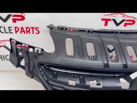 Fits Vauxhall Corsa E 2015-2019 Front Bumper Kit Complete With Grilles Primed With 4 PDC Holes video