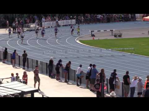 2017 STATE TRACK & FIELD CHAMPIONSHIPS: BOYS U13 200M HURDLES FINAL // LAVicTV