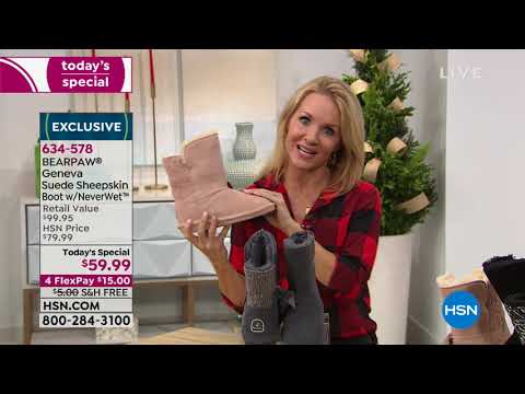 HSN | BEARPAW Footwear 10.25.2018 - 01 AM