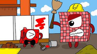 Please do a good job NB 1 | Numberblocks fanmade coloring story