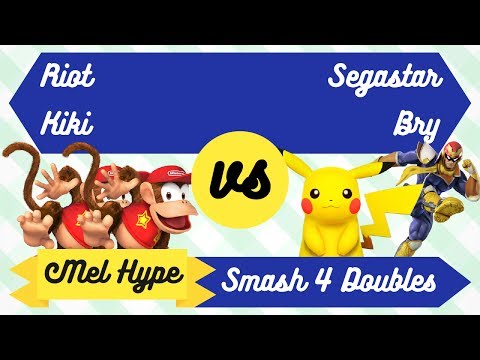 Mel Hype 3.2 - Smash 4 Doubles - Riot and Kiki vs Segastar and Bry - WR2