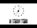 Horloge murale DIY à coller chiffres 3D Argenté