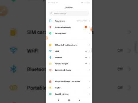 Entering Developer Option on Xiaomi Redmi Note 10 Pro Max / 5G