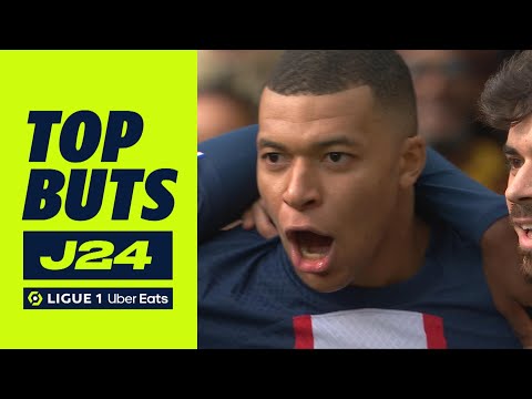 Top buts 24ème journée - Ligue 1 Uber Eats / 2022-2023