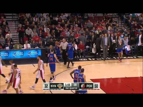 Nicolas Batum Highlights against Knicks (12.28.2014)
