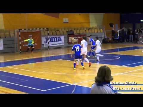 Latvijas Telpu Futbola Meiteņu Čempionāts. Fināls.