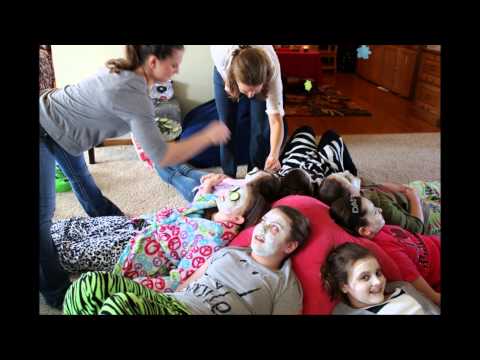 Chillaxin' at Ellery's 11th Birthday "Spa Party"