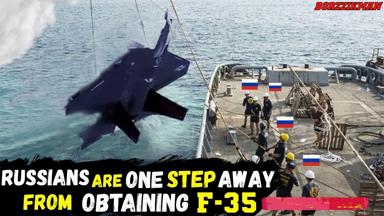 A Pure DISASTER for the US: Russia is Trying to Lift the Downed F-35 from the Seabed